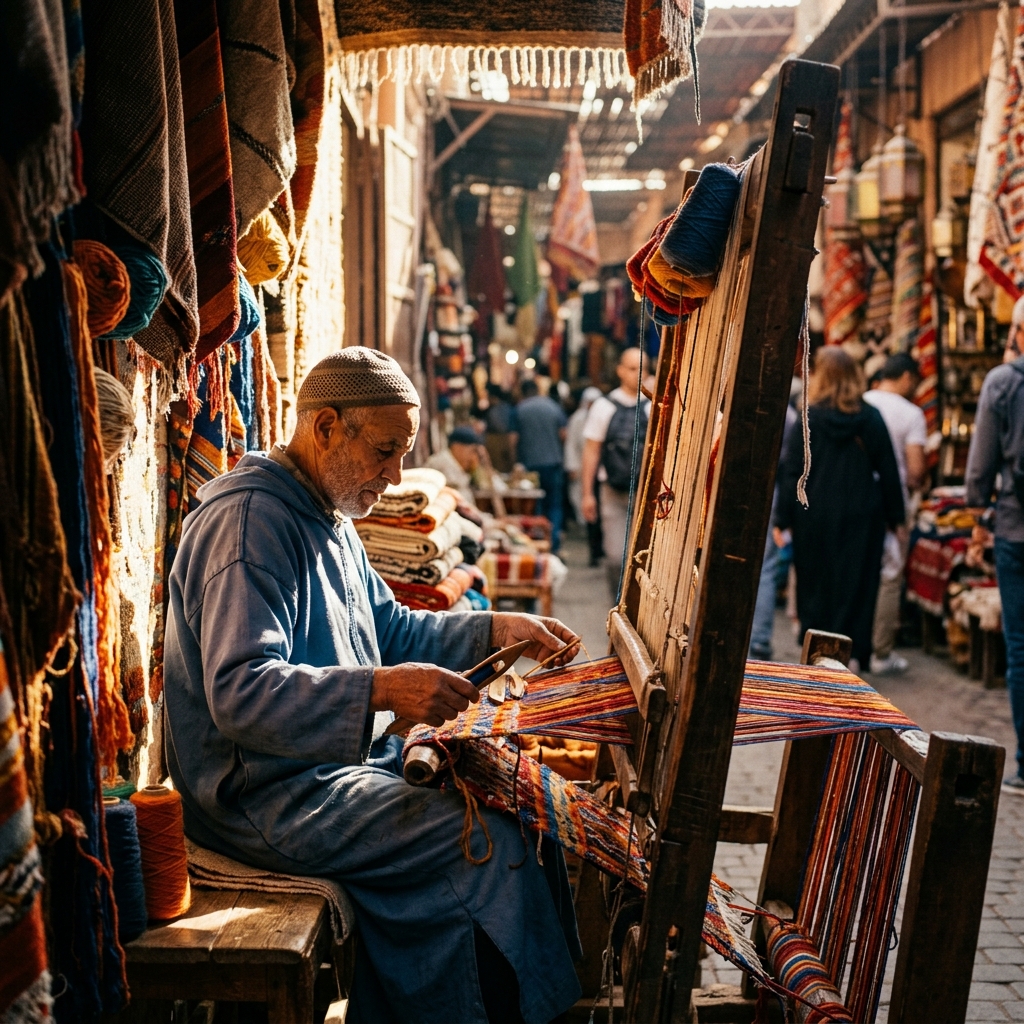 The Weavers of Marrakech documentary still